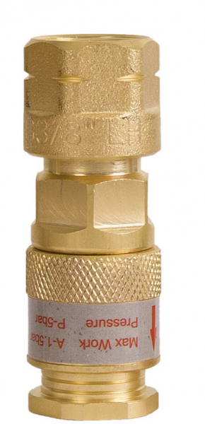 Snabbkoppling propan hona 3/8"