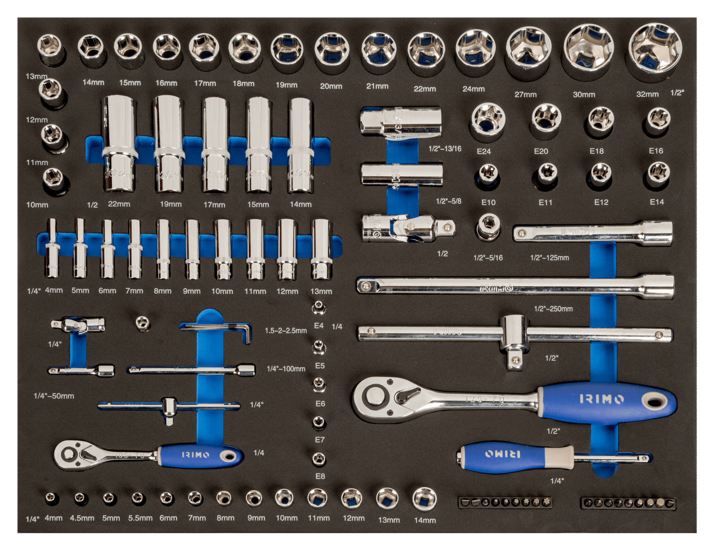 Verktygsvagn Irimo 206 verktyg