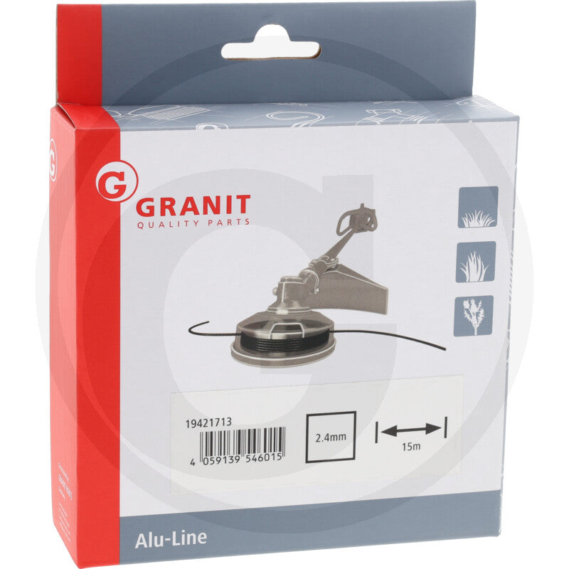 Trimmertråd Alu-line 2.4