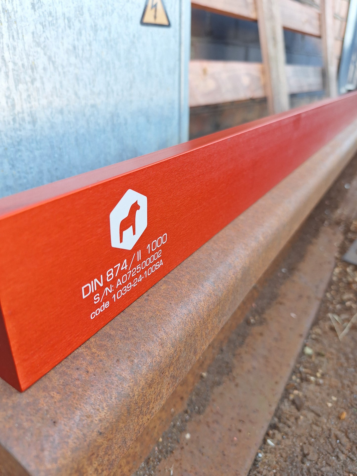 Svetslinjal Aluminium Intyg