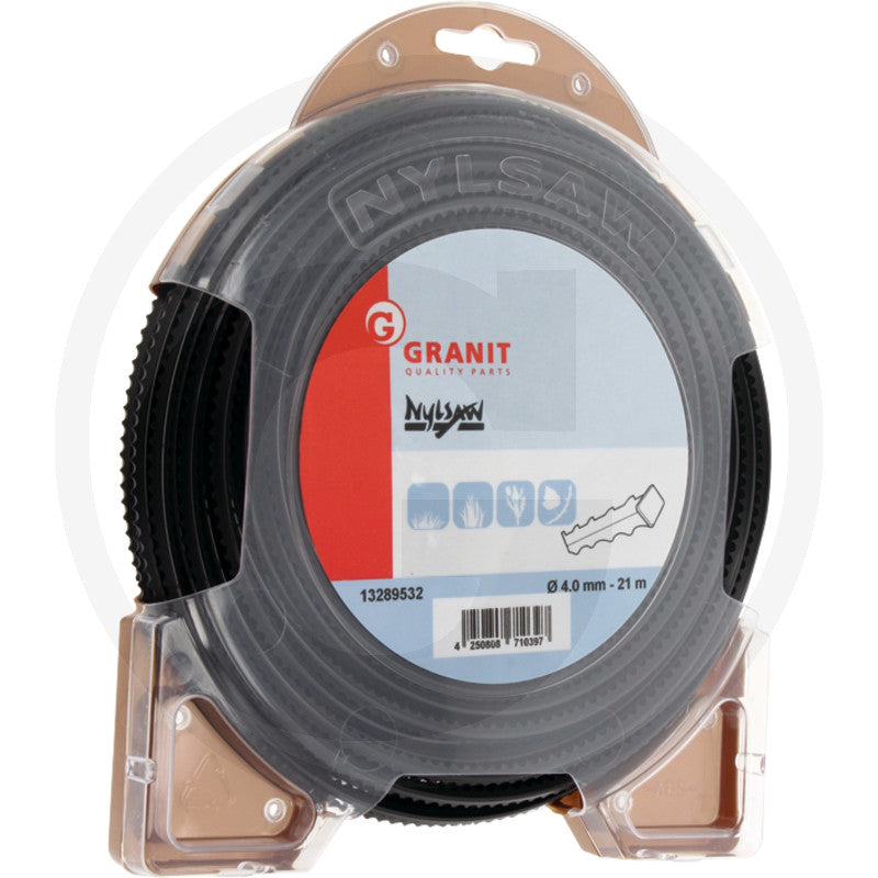 Trimmertråd Nylsaw 4mm 21m