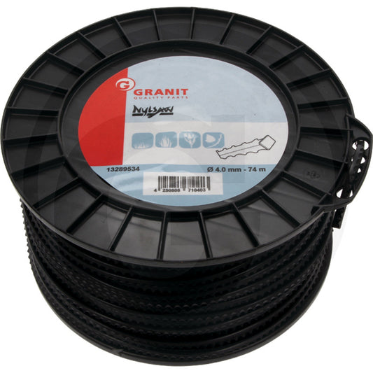 Trimmertråd granit 74meter