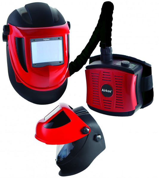 Svets/slipvisir friskluft