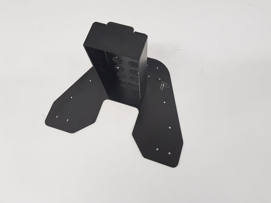 Fordonsinredning hållare skärmall