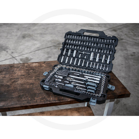 Hylsnyckelsats 1/4" 3/8" 1/2" 181bitar