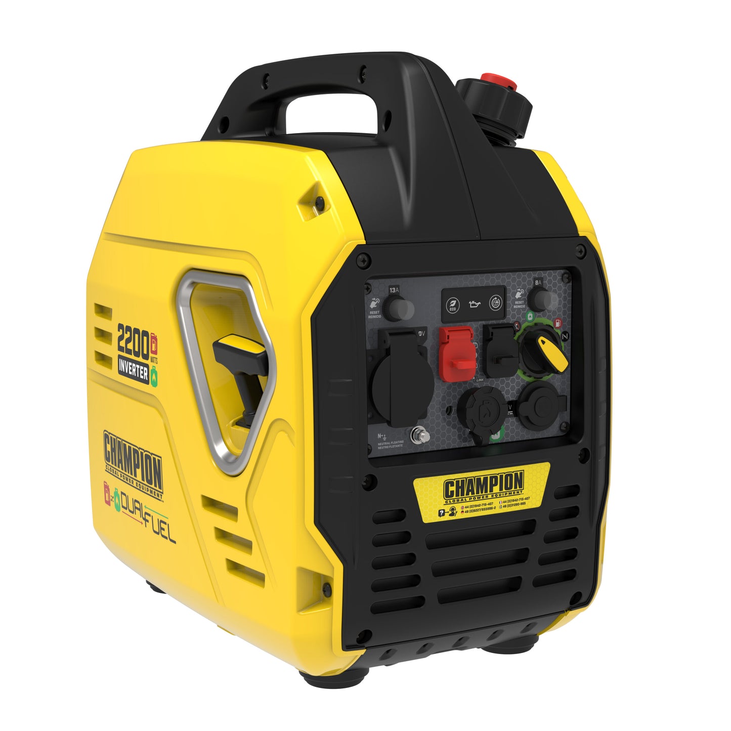 Champion 2200w Mighty atom Dual fuel