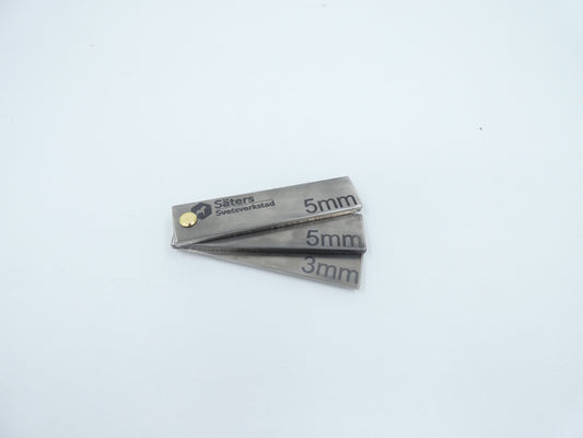 Bladmått växeltungkontroll