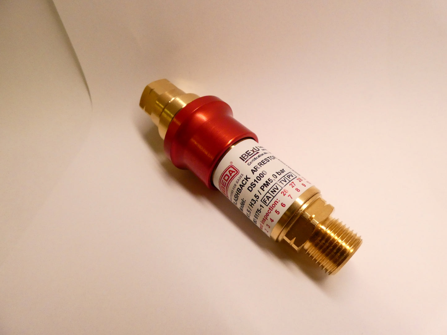 Backslagspärr propan